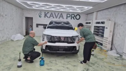 수원PPF 쏘렌토전체PPF 시공 전처리 곡선 마감까지 세밀한 차별화