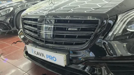 화성크롬죽이기 전문, 벤츠 S클래스 S63 AMG 전체 블랙화 시공기