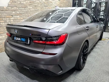 안산랩핑 BMW M340i 사틴다크그레이 드레스업
