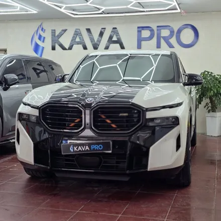 안산랩핑 BMW XM 듀오톤 대신 포인트 데칼로 완성한 고급 감성 랩핑