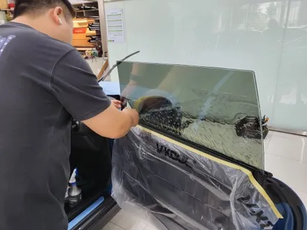 경남 진주 수입차썬팅 잘하는집 BMW 미니 일렉트릭 후퍼옵틱 GK 열차단썬팅 시공 / 진주, 창원, 순천