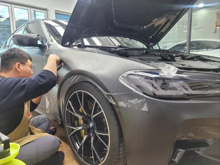 익산PPF 전문샵 테크닉 익산점 BMW M5 전체무광PPF / 진주, 창원, 순천