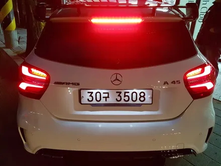 벤츠 A45 AMG 아틀란3D 정전식터치 네비게이션 장착 / 진주시 상대동