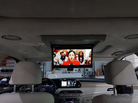 펠리세이드 솔라가드프리미엄 신차썬팅 티타늄 천정모니터 장착 / 진주시 상대동