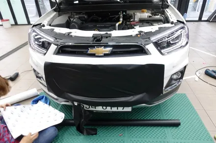 진주 쉐보레 캡티바 크롬몰딩 블랙유광렙핑 사틴다크그레이렙핑 렙핑 / 진주시 상대동