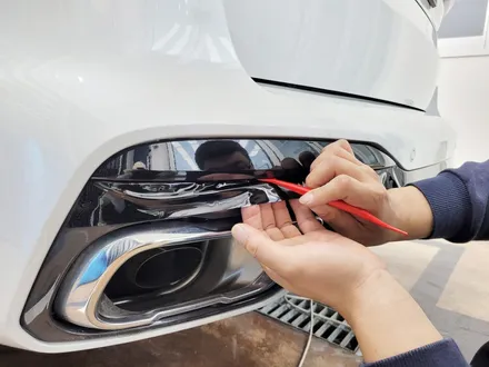BMW X7 크롬죽이기 가격, 고광택 랩핑으로 했을땐? / 진주, 창원, 순천