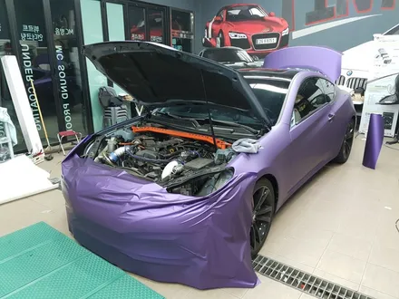 제네시스쿠페 전체렙핑제거 에이버리 진주렙핑샵 / 진주시 상대동