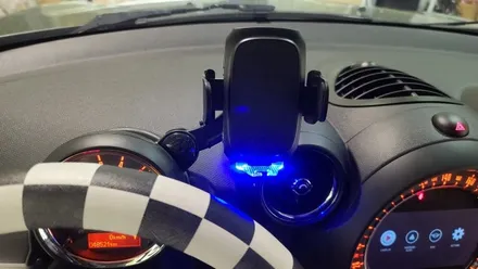 미니 쿠퍼 1세대 컨트리맨(R60) 카플레이, 고속 무선 충전기 시공 / 경기 고양 덕양