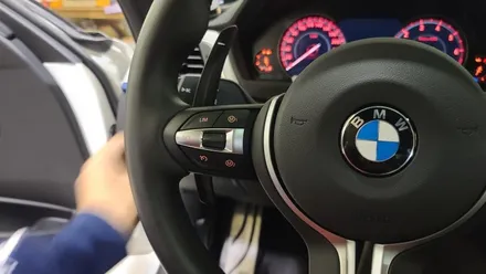 BMW 320i (F30) 스티어링 휠 M1,M2 버튼 활성화 작업 / 경기 고양 덕양
