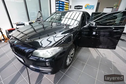BMW F10 5시리즈(528i) 썬팅 재시공 사례 - 솔라가드 새턴 / 경기 성남 수정