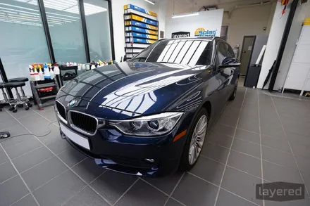 BMW F31 320d 투어링 낡은썬팅 제거 후 썬팅 재시공 썬가드하이퍼 MA / 경기 성남 수정