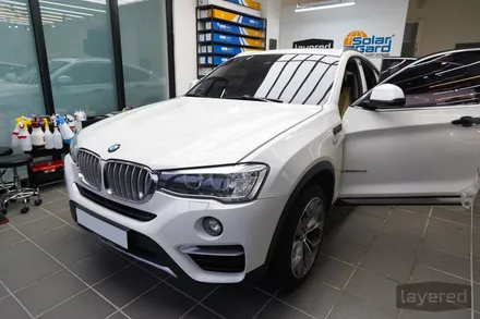 BMW X4 판교 솔라가드 반사필름 최고등급 노블레스Z 틴팅 재시공사례 / 경기 성남 수정