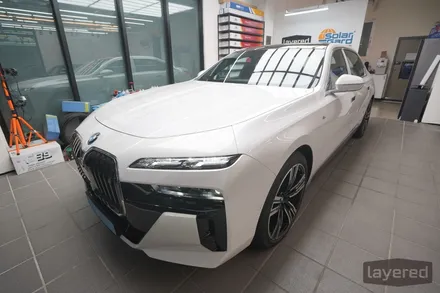 BMW i7  xDrive 60 썬팅은 루마 버텍스 1100 으로 완벽시공! / 성남, 판교, 용인