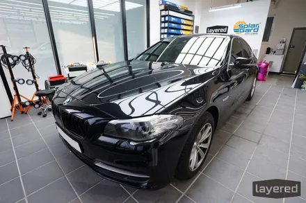 BMW F10 5시리즈(528i) 썬팅 재시공 사례 - 솔라가드 새턴 / 경기 성남 수정