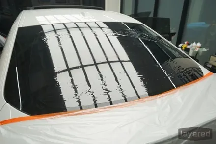BMW i4 루마 버텍스 1100 + 900 썬팅 조합으로 신차패키지 시공완료 / 성남, 판교, 용인