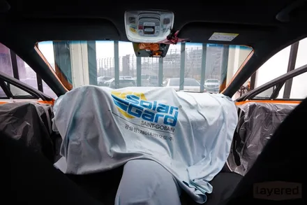 제네시스 GV70 솔라가드 Vortex IR (볼텍스IR) 세라믹틴팅 풀패키지 시공 사례 (GV70 클럽 회원님 차량) / 경기 성남 수정