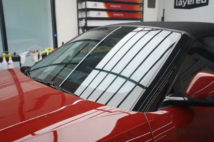 BMW G29 Z4 썬팅 재시공 사례! 루마 버텍스900 80% 어항썬팅 밝은썬팅 시공했어요 / 성남, 판교, 용인