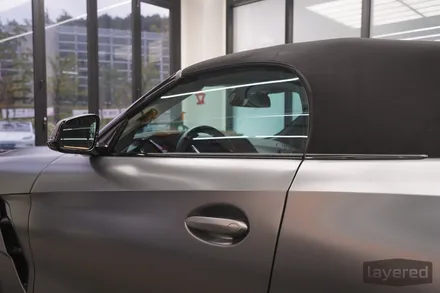 BMW G29 Z4 프로즌그레이 어항썬팅 재시공사례 루마 버텍스900 80% / 경기 성남 수정