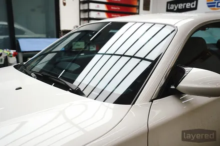 BMW E82 1M 썬팅 재시공 루마 버텍스900 80% 어항썬팅 시공사례 / 경기 성남 수정