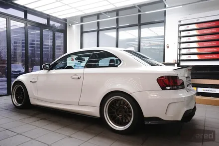 BMW E82 1M 썬팅 재시공 루마 버텍스900 80% 어항썬팅 시공사례 / 경기 성남 수정