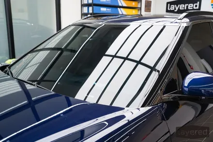 제네시스 GV60 퍼포먼스 AWD 로얄블루 솔라가드 볼텍스IR 판교신차패키지 시공사례 / 경기 성남 수정