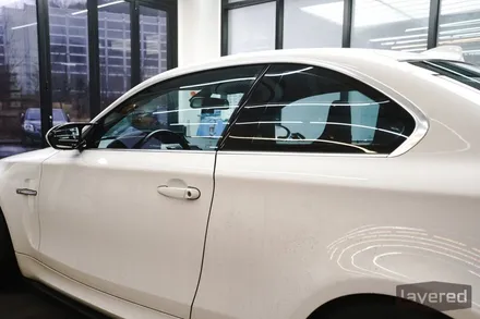 BMW E82 1M 썬팅 재시공 루마 버텍스900 80% 어항썬팅 시공사례 / 경기 성남 수정