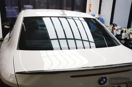 BMW E82 1M 썬팅 재시공 루마 버텍스900 80% 어항썬팅 시공사례 / 경기 성남 수정