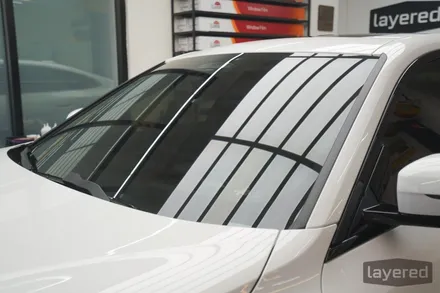 BMW i4 루마 버텍스 1100 + 900 썬팅 조합으로 신차패키지 시공완료 / 성남, 판교, 용인