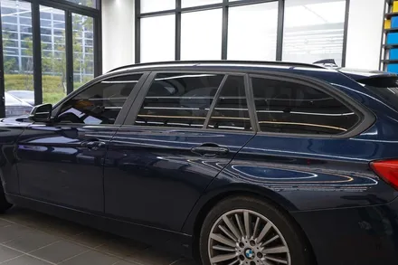 BMW F31 320d 투어링 낡은썬팅 제거 후 썬팅 재시공 썬가드하이퍼 MA / 경기 성남 수정