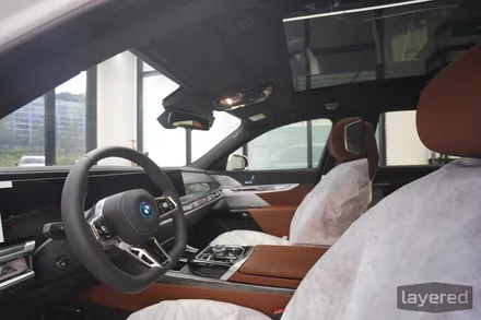 BMW i7  xDrive 60 썬팅은 루마 버텍스 1100 으로 완벽시공! / 성남, 판교, 용인