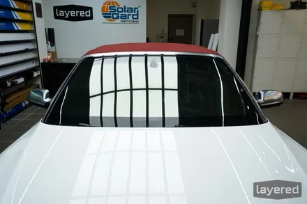 아우디 A5 카브리올레 판교 솔라가드 새턴 재시공사례 / 경기 성남 수정