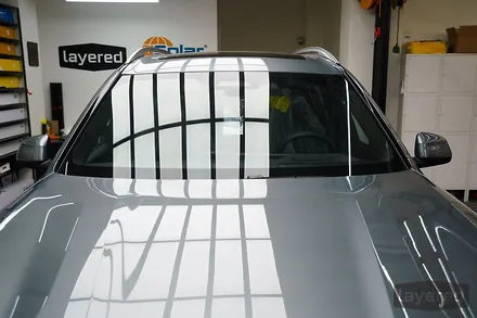 BMW X7 40i 스카이 스크래퍼 그레이 2023 페이스리프트 솔라가드 노블레스K+ 썬팅과 크롬죽이기 / 경기 성남 수정