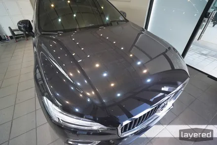 볼보 XC60 블랙 광택 & 유리막코팅(그래핀코팅) 시공사례 / 성남, 판교, 용인
