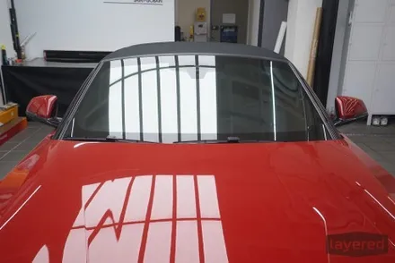 BMW G29 Z4 썬팅 재시공 사례! 루마 버텍스900 80% 어항썬팅 밝은썬팅 시공했어요 / 성남, 판교, 용인