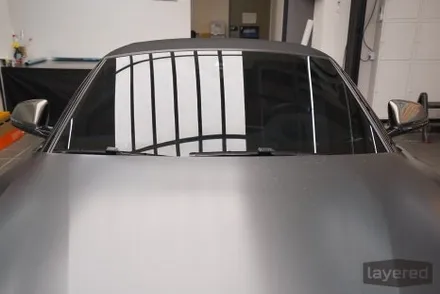 BMW G29 Z4 프로즌그레이 어항썬팅 재시공사례 루마 버텍스900 80% / 경기 성남 수정