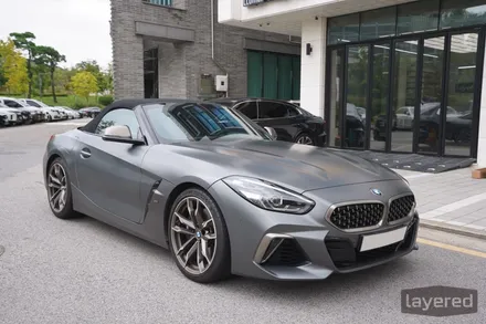 BMW G29 Z4 프로즌그레이 어항썬팅 재시공사례 루마 버텍스900 80% / 경기 성남 수정