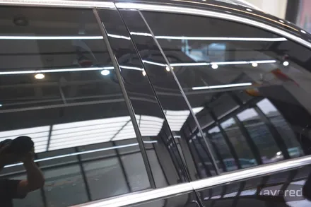 볼보 XC60 블랙 광택 & 유리막코팅(그래핀코팅) 시공사례 / 성남, 판교, 용인