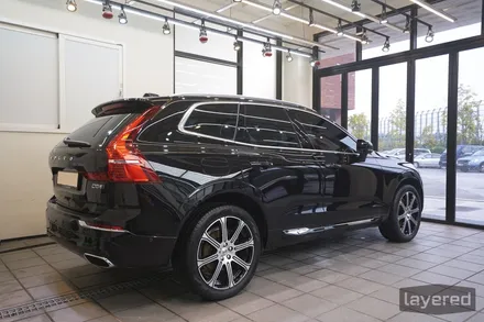 볼보 XC60 블랙 광택 & 유리막코팅(그래핀코팅) 시공사례 / 성남, 판교, 용인