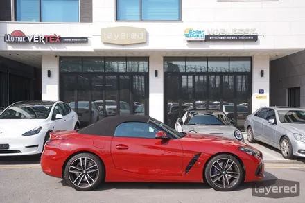 BMW G29 Z4 썬팅 재시공 사례! 루마 버텍스900 80% 어항썬팅 밝은썬팅 시공했어요 / 성남, 판교, 용인