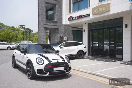 미니쿠퍼 클럽맨 JCW 나누크화이트 신차 썬팅 시공사례 옵티멈 CXT / 경기 성남 수정