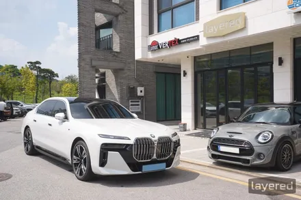 BMW i7  xDrive 60 썬팅은 루마 버텍스 1100 으로 완벽시공! / 성남, 판교, 용인