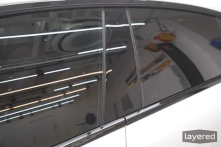 BMW i4 루마 버텍스 1100 + 900 썬팅 조합으로 신차패키지 시공완료 / 성남, 판교, 용인