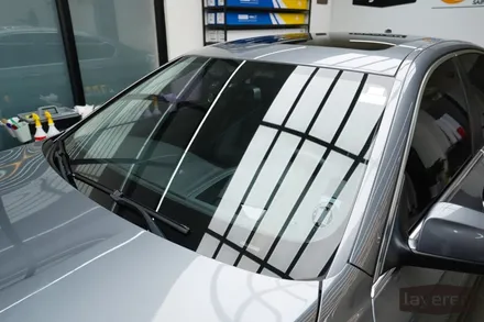 BMW 528i 틴팅 재시공 & 유리막코팅 시공 사례(솔라가드 노블레스 Vortex IR) - 네이버 GL클럽회원님 차량 / 경기 성남 수정