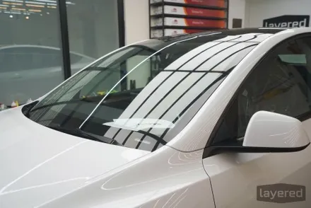 테슬라 모델Y RWD에 잘 어울리는 옵티멈 CXT 썬팅 시공했습니다! / 성남, 판교, 용인