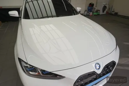 BMW i4 루마 버텍스 1100 + 900 썬팅 조합으로 신차패키지 시공완료 / 성남, 판교, 용인