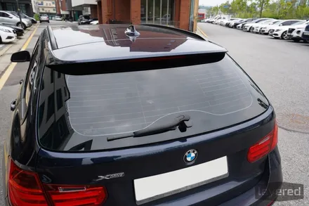 BMW F31 320d 투어링 낡은썬팅 제거 후 썬팅 재시공 썬가드하이퍼 MA / 경기 성남 수정