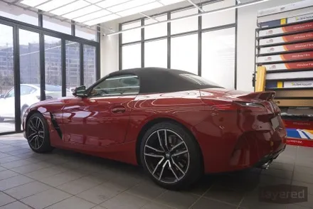 BMW G29 Z4 썬팅 재시공 사례! 루마 버텍스900 80% 어항썬팅 밝은썬팅 시공했어요 / 성남, 판교, 용인