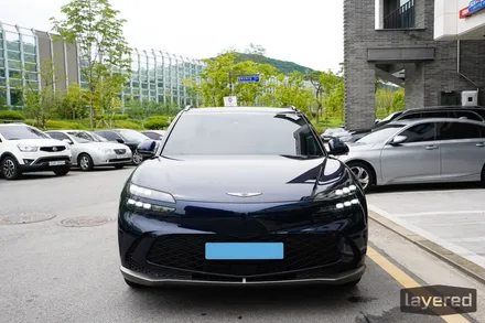 제네시스 GV60 퍼포먼스 AWD 로얄블루 솔라가드 볼텍스IR 판교신차패키지 시공사례 / 경기 성남 수정