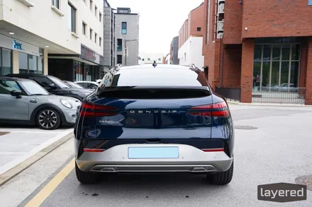 제네시스 GV60 퍼포먼스 AWD 로얄블루 솔라가드 볼텍스IR 판교신차패키지 시공사례 / 경기 성남 수정
