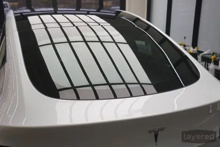 테슬라 모델Y RWD에 잘 어울리는 옵티멈 CXT 썬팅 시공했습니다! / 성남, 판교, 용인